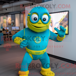 Costume mascotte de citron...