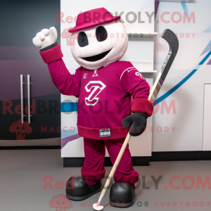 Magenta Ice Hockey Stick...