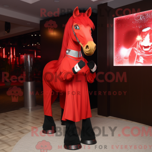Figura de máscara de cavalo...