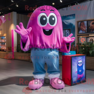 Postava maskota Magenta...