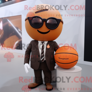 Máscara de bola de basquete...
