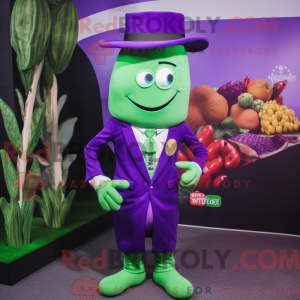 Postava maskota Purple...