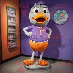 Lavender Mandarin mascot...