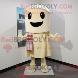 Beige Miso Soup mascot...