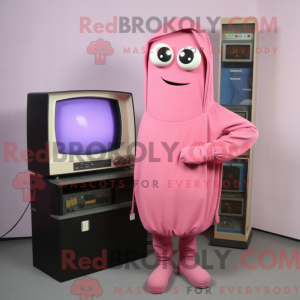 Postavička kostýmu růžového...
