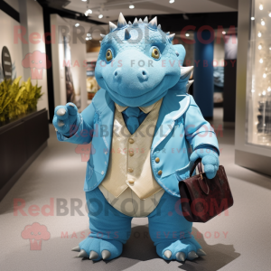 Sky Blue Ankylosaurus...