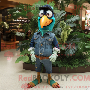 Forest Green Toucan maskot...