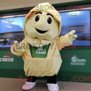 Cream Caesar Salat maskot...