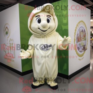 Cream Caesar Salat maskot...