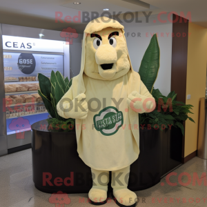 Cream Caesar Salad mascot...