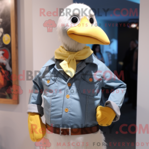Yellow Seagull mascot...