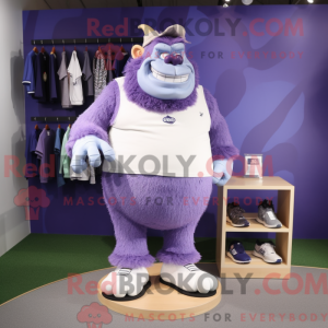 Lavender Ogre mascot...