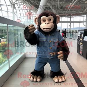 Chimpanzee mascot costume...