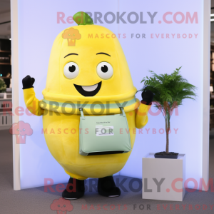 Lemon Yellow Turnip mascot...