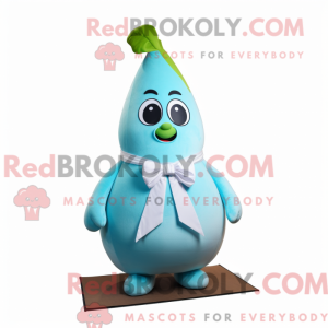 Cyan Pear Maskottchen...