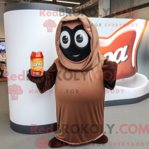 Brown Soda Can mascot...