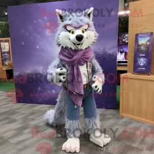 Lavendel Wolf máscara de...