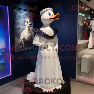 Figura de máscara de pato...