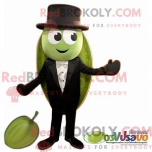 Olive Melon mascot costume...
