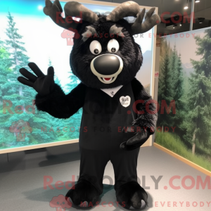 Máscara de Black Deer com...