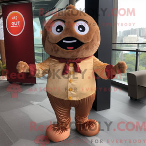 Rust Dim Sum mascot costume...