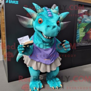 Turquoise Triceratops...