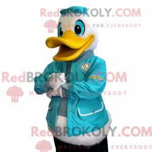 Figura de máscara de pato...