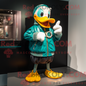 Figura de máscara de pato...
