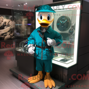Figura de máscara de pato...