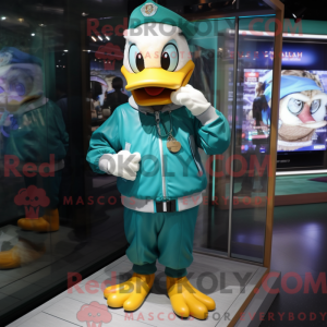 Figura de máscara de pato...