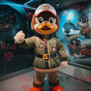 Tan Mandarin Maskottchen...
