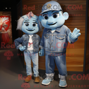 Is maskot kostume karakter...