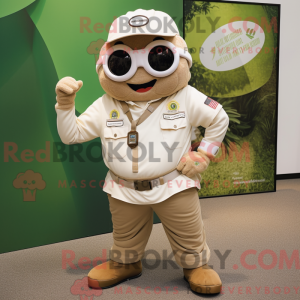 Cream Momentum mascot...