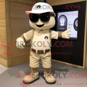 Cream Momentum mascot...