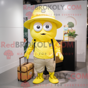 Lemon Yellow But mascot...