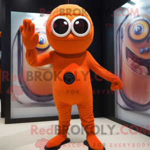 Orange Cyclops maskot...