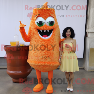 Orange Fried Rice mascot...