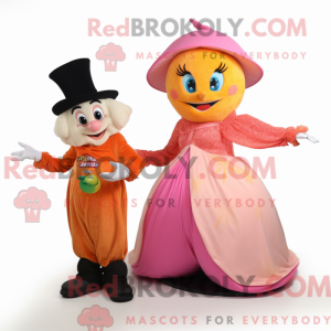 Peach Magician Maskottchen...