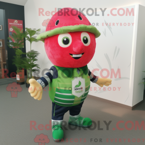 Watermelon mascot costume...