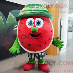 Vannmelon Maskot Drakt...
