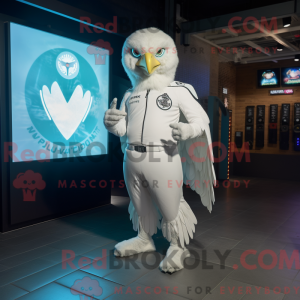 White Hawk maskot kostume...