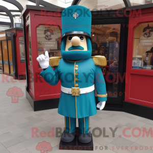 Teal British Royal Guard...