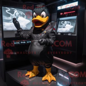 Black Duck maskot kostyme...