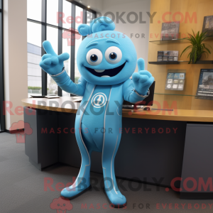 Cyan Attorney maskot...