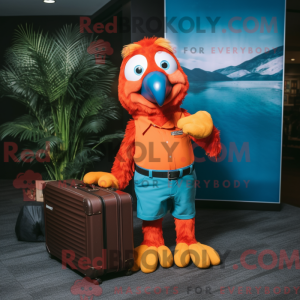 Orangefarbener...