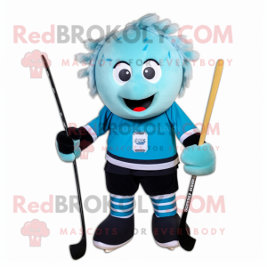 Cyan Ice Hockey Stick...