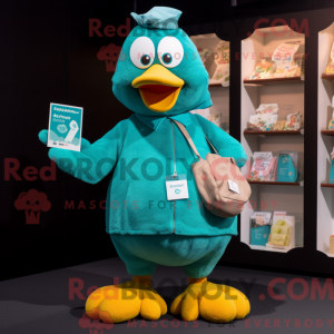Teal Hens Maskottchen...