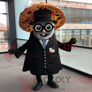 Sort Pizza Slice maskot...