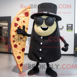 Sort Pizza Slice maskot...