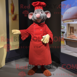 Red Ratatouille mascot...